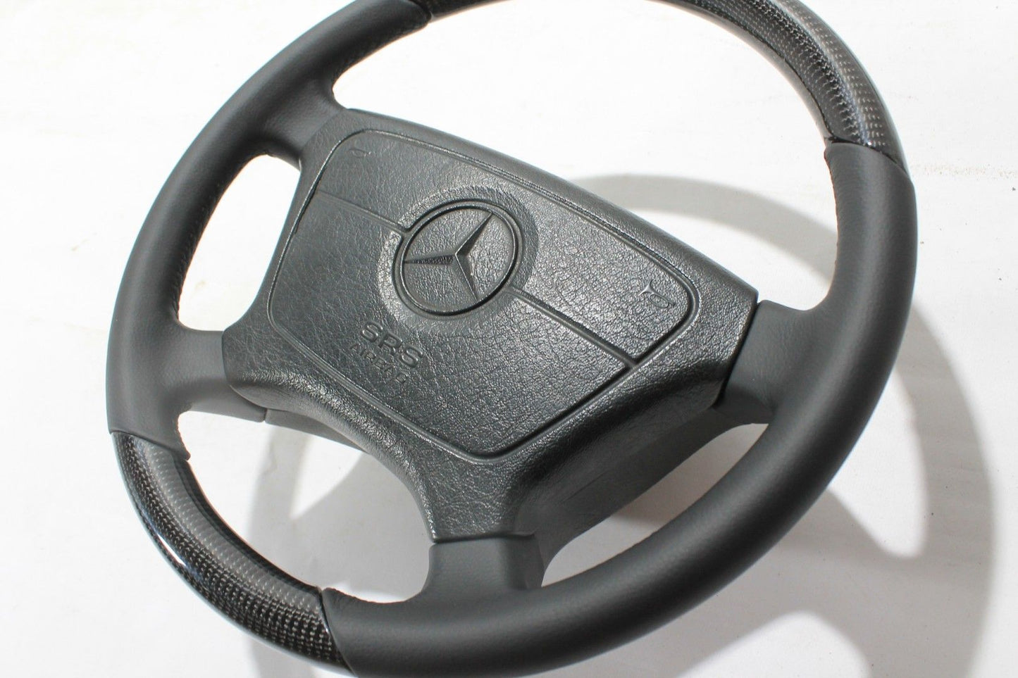 Mercedes-Benz W124 E-Class Steering Wheel Leather Carbon