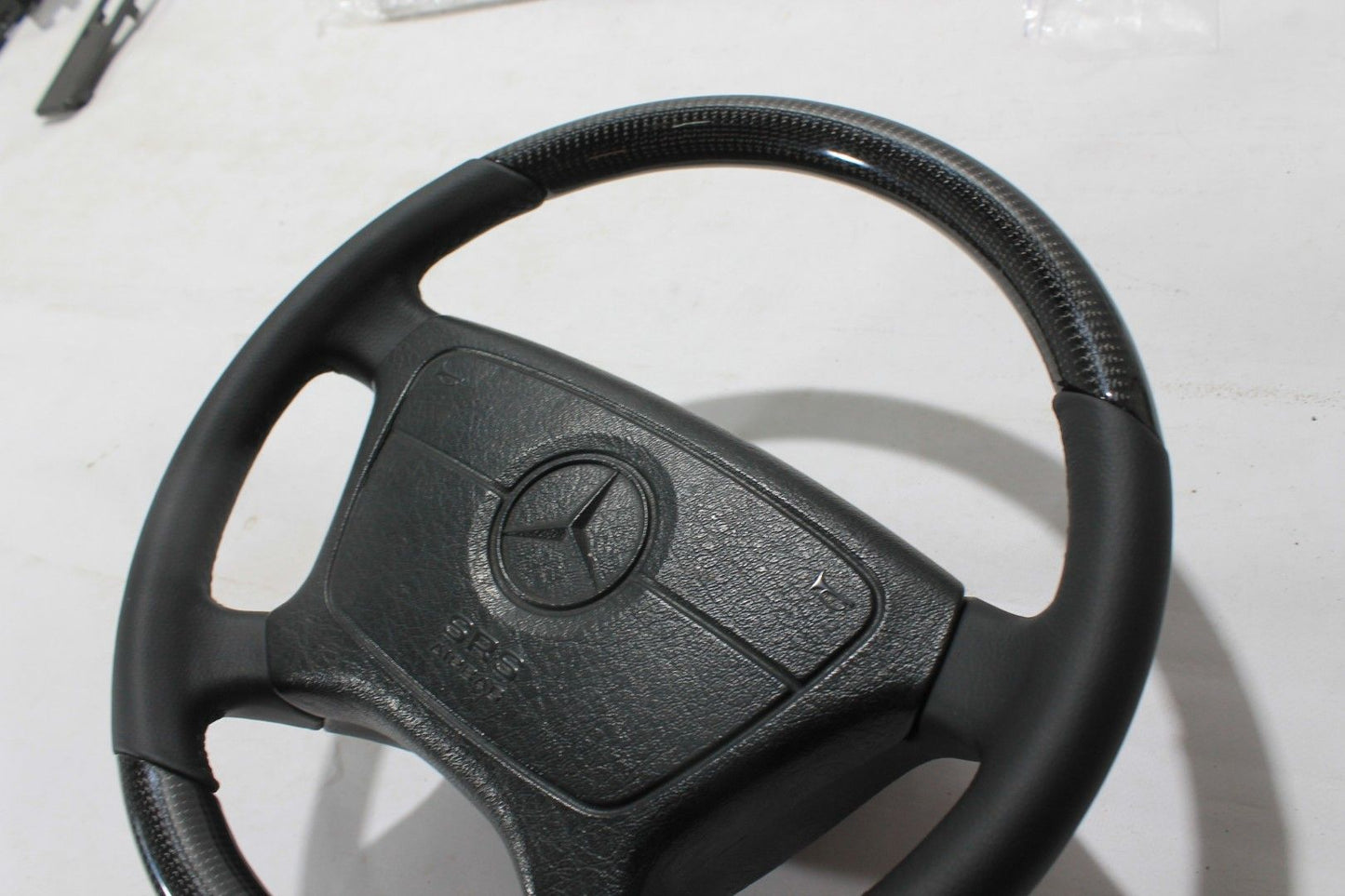 Mercedes-Benz W124 E-Class Steering Wheel Leather Carbon