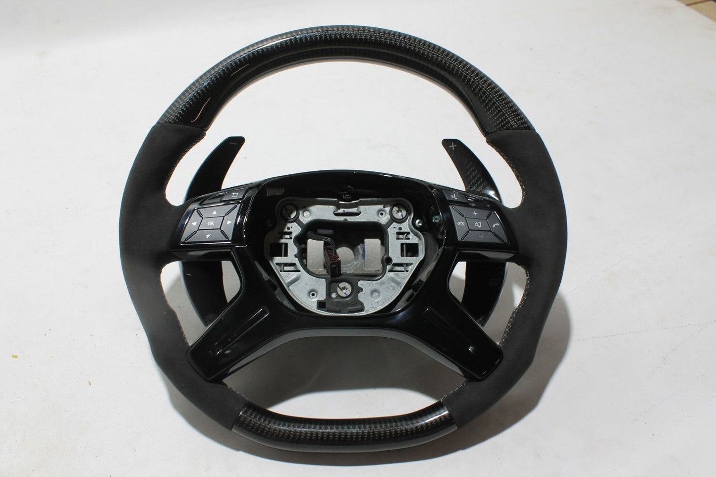 Mercedes-Benz G-Wagon ML GL W166 X166 W463 Steering Wheel Carbon Alcantara