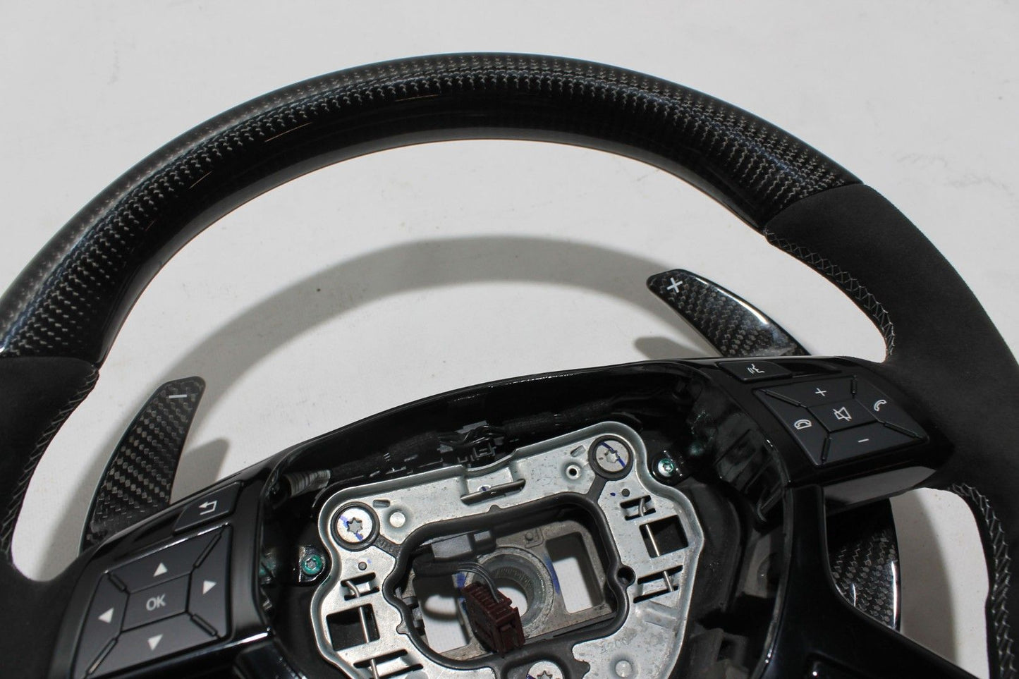 Mercedes-Benz G-Wagon ML GL W166 X166 W463 Steering Wheel Carbon Alcantara