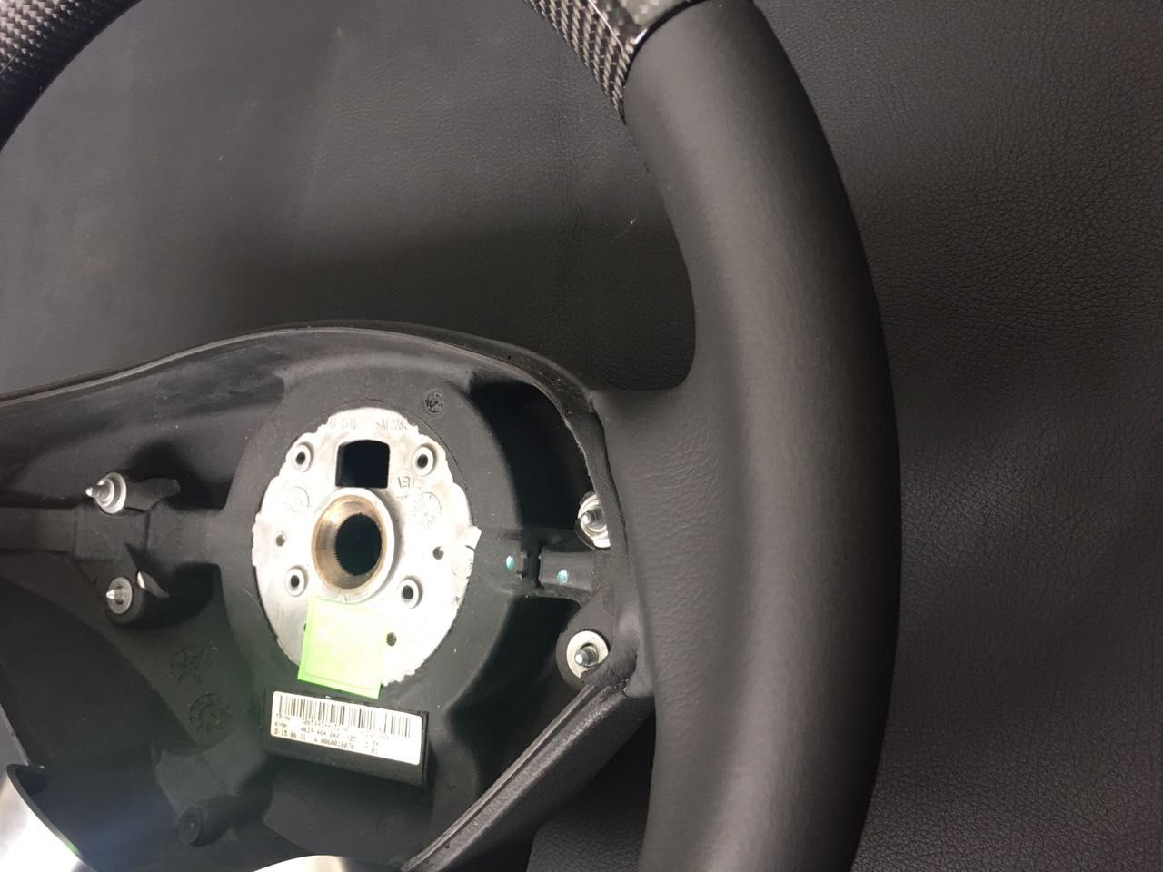 Mercedes-Benz Vito Viano Steering Wheel Carbon Fiber Leather