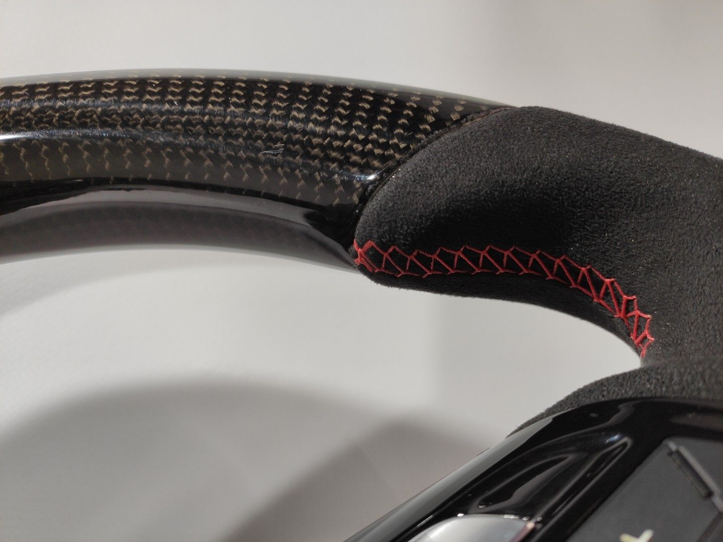 Mercedes-Benz W204 W212 C E AMG W218 W207 W172 SLK SL Steering Wheel Carbon Alcantara