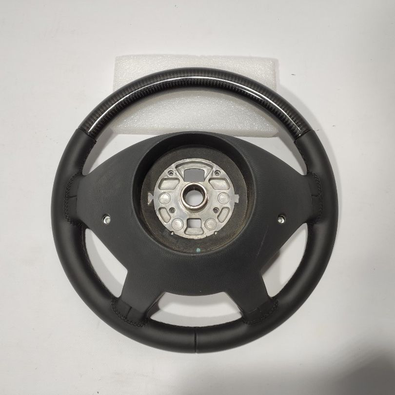 Mercedes-Benz Vito Viano W639 2010-2014 Steering Wheel Carbon Fiber Black Leather