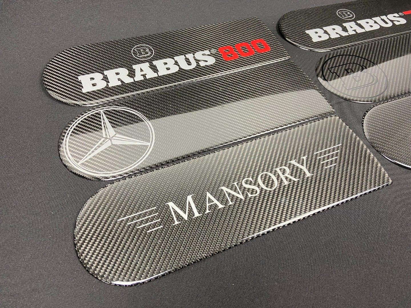 Carbon Fiber Rear Spare Tire Cover Badge Emblem Logo AMG Style for Mercedes-Benz W463 G-Class G-Wagon