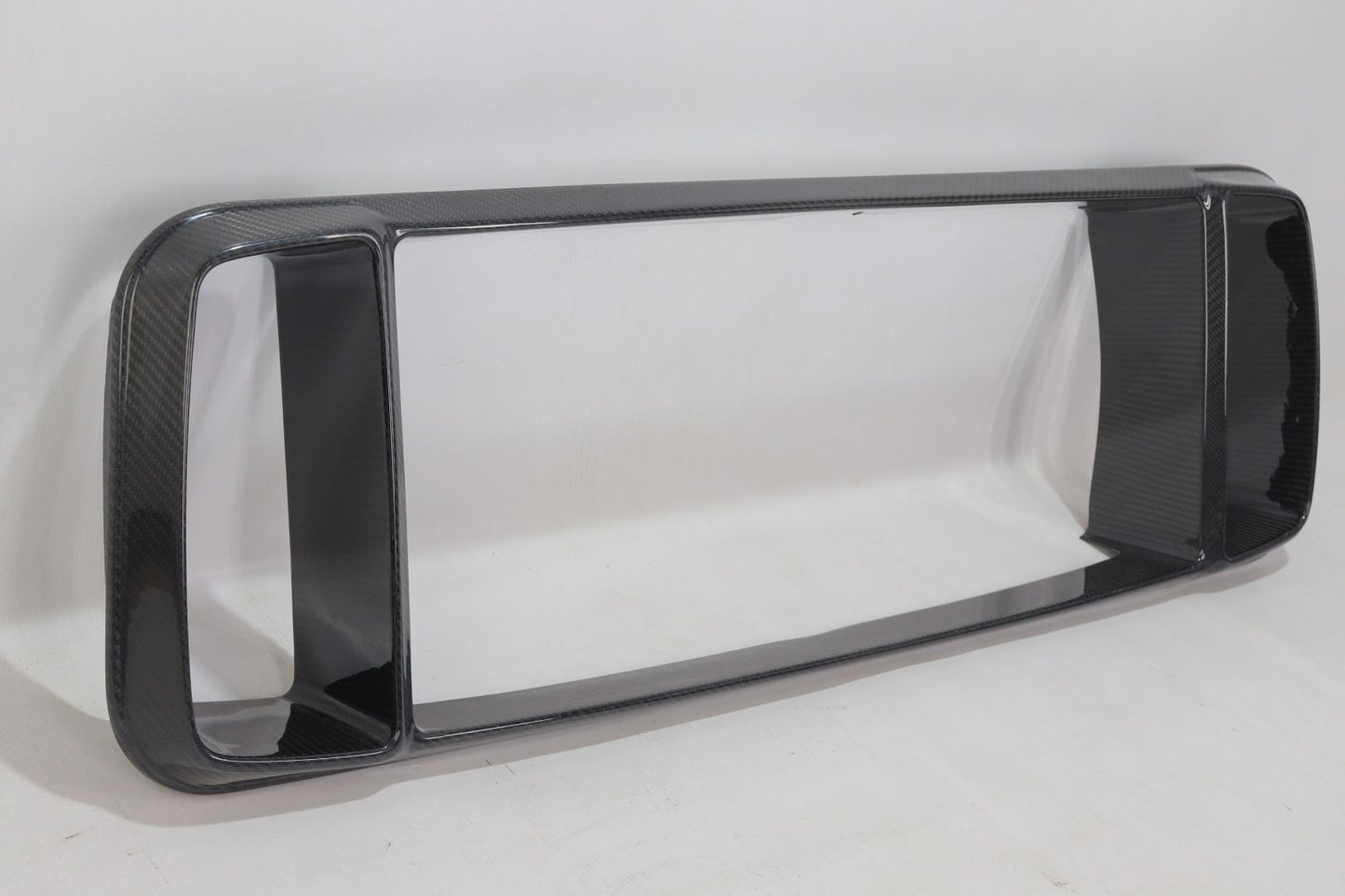 Carbon Fiber Brabus Style Rocket G900 Grill Frame LED for Mercedes-Benz W463a W464