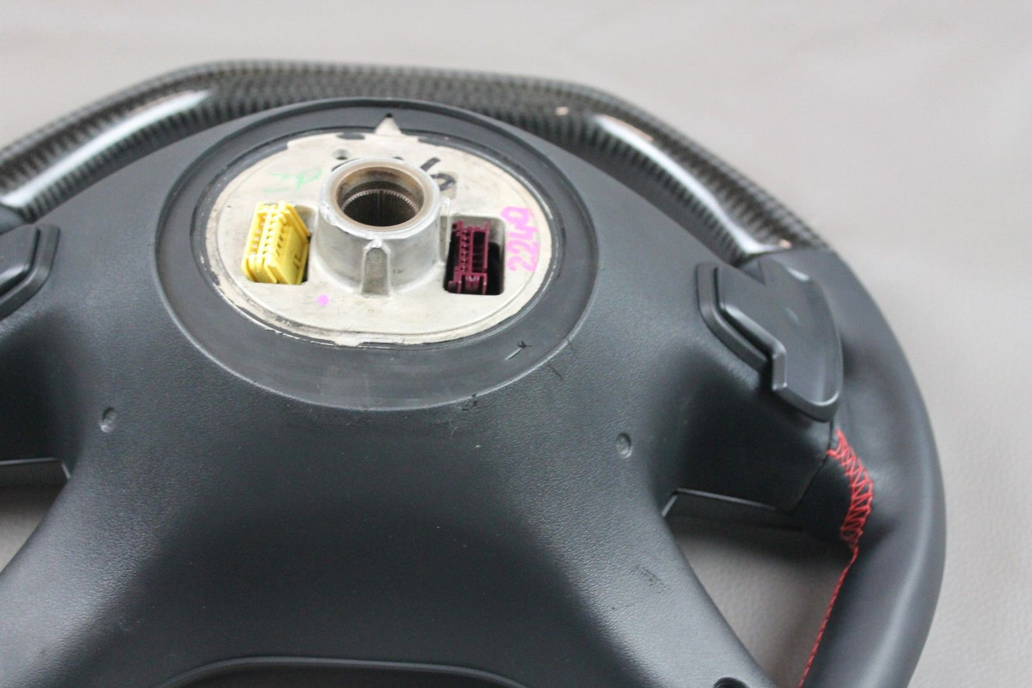 Mercedes-Benz G-Class GL ML W463 X166 W166 Steering Wheel Leather Carbon Fiber