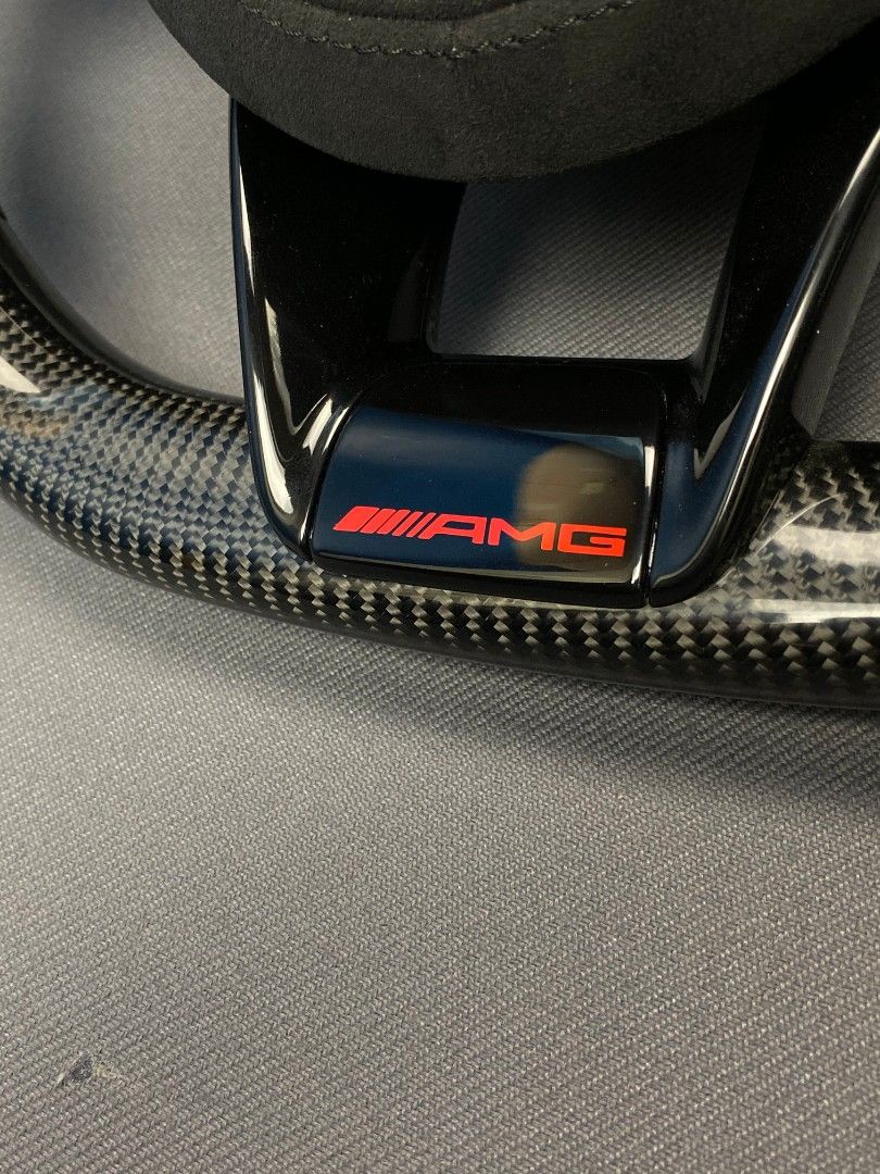 Mercedes-Benz E-Class C-Class W205 W213 Steering Wheel Carbon Alcantara