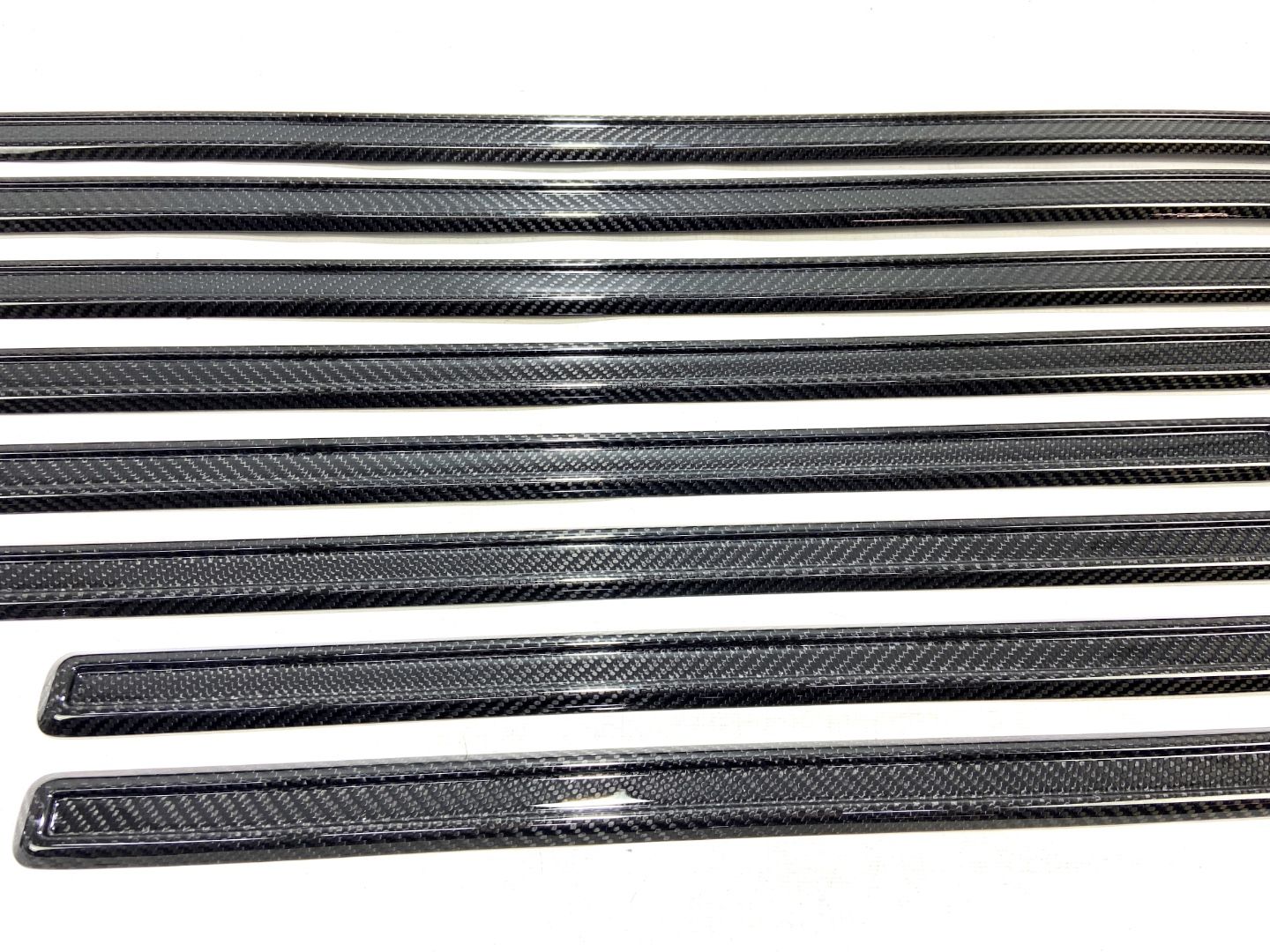 Carbon Fiber Brabus Style Side Moldings Trim Rocket G900 for Mercedes-Benz W463a W464