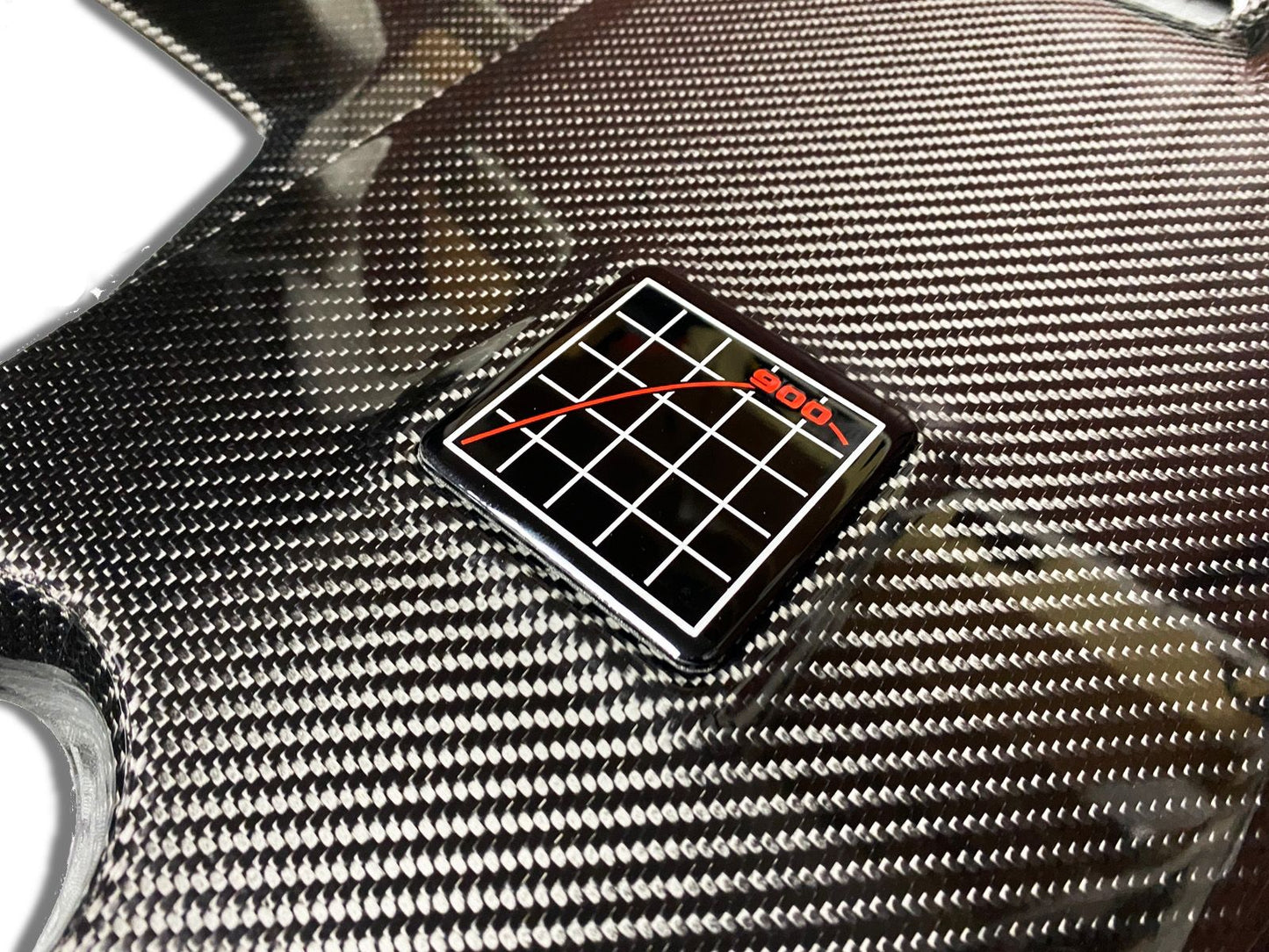 Carbon Brabus Style ROCKET G 900 Engine Cover with Emblem for AMG Mercedes-Benz W463A W464 G-Wagon G-Class G63