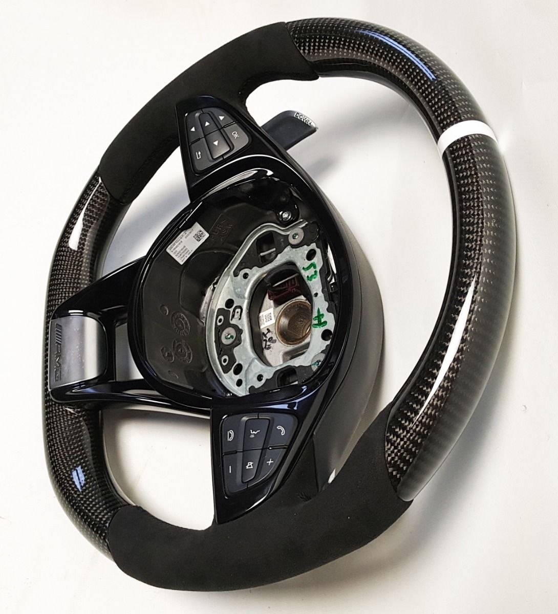 Mercedes-Benz GLC GLE GLS W205 Steering Wheel Carbon Alcantara