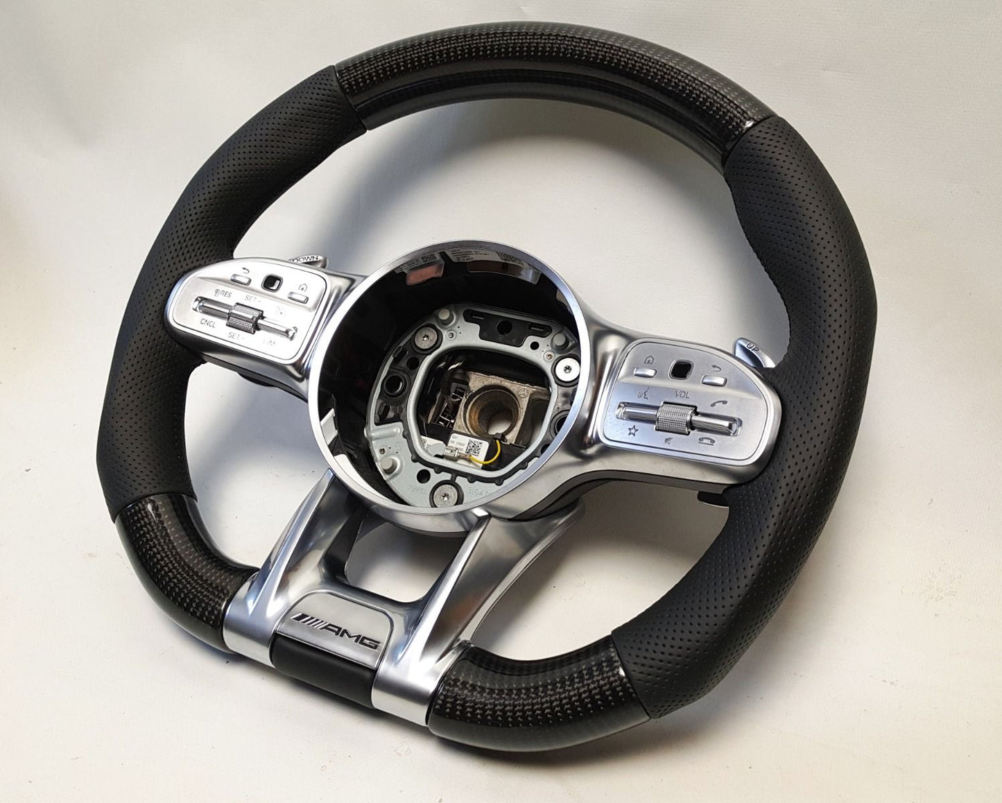 Mercedes-Benz G-Class W463A AMG Style Steering Wheel Carbon Fiber Leather