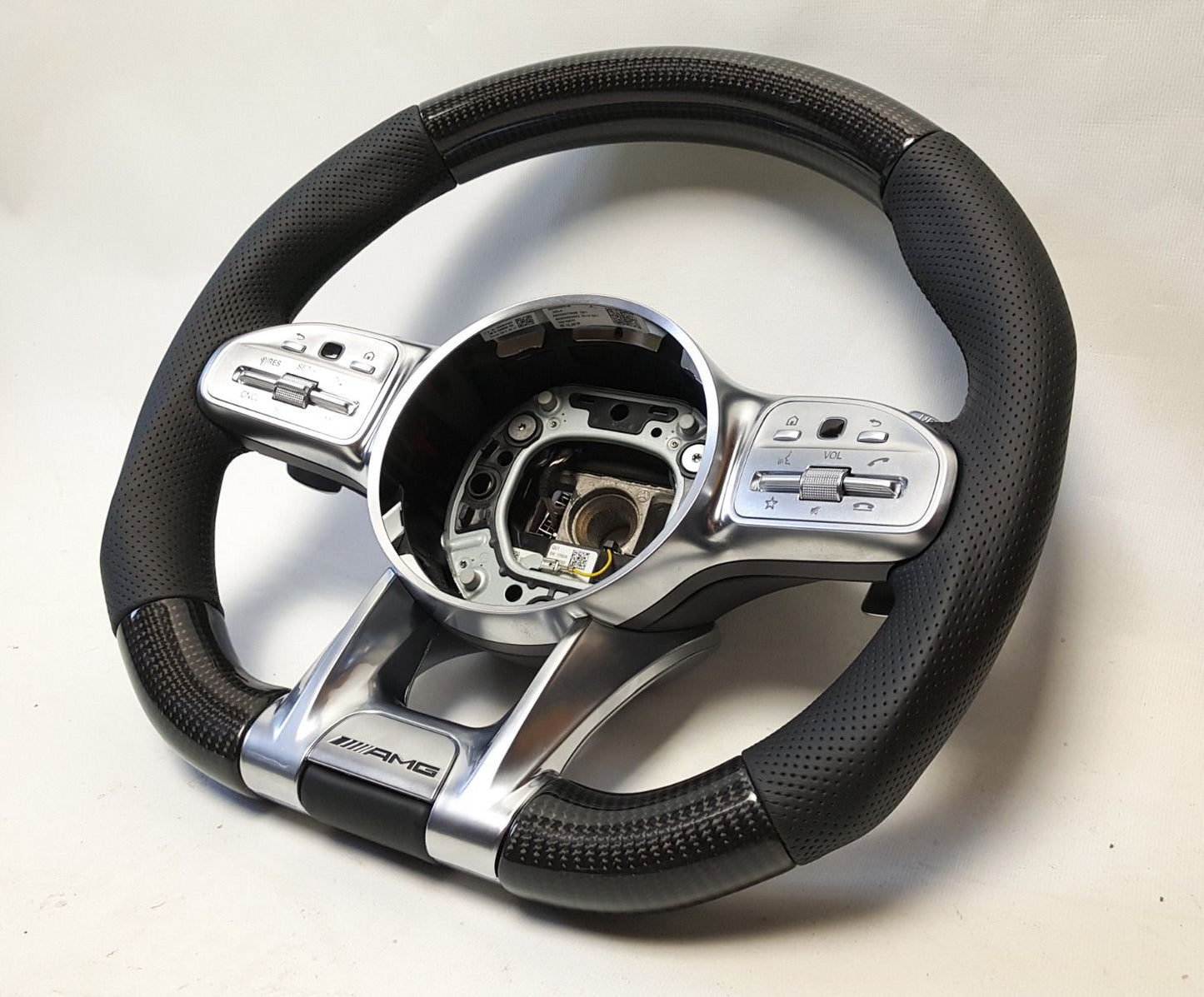 Mercedes-Benz G-Class W463A AMG Style Steering Wheel Carbon Fiber Leather