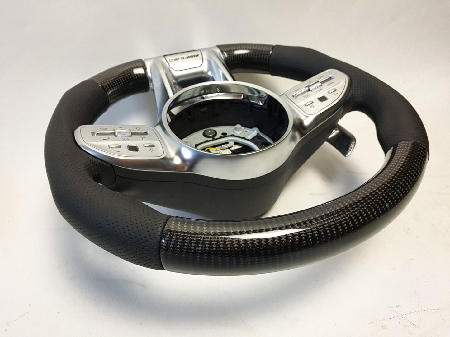 Mercedes-Benz G-Class W463A AMG Style Steering Wheel Carbon Fiber Leather