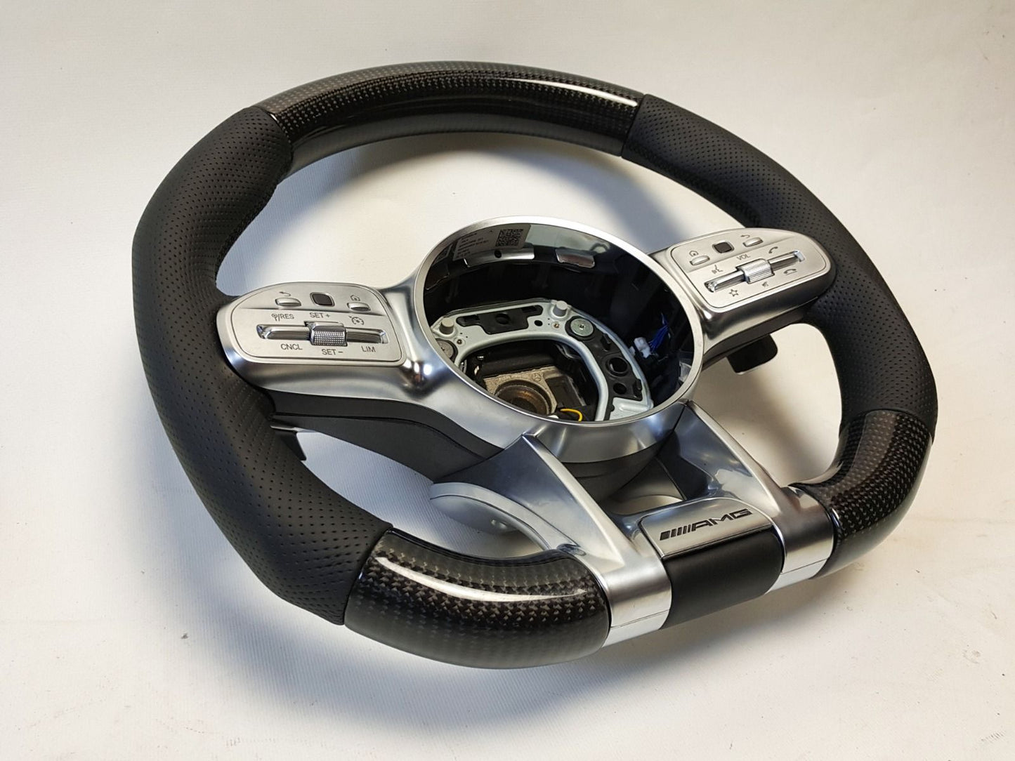 Mercedes-Benz G-Class W463A AMG Style Steering Wheel Carbon Fiber Leather