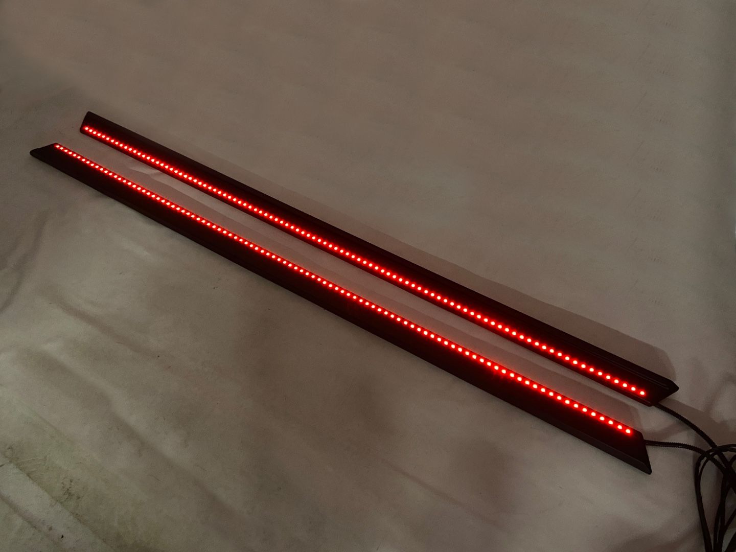 Fiberglass Mansory Style Lower Moldings with LED lights for Mercedes-Benz W463 G-Class