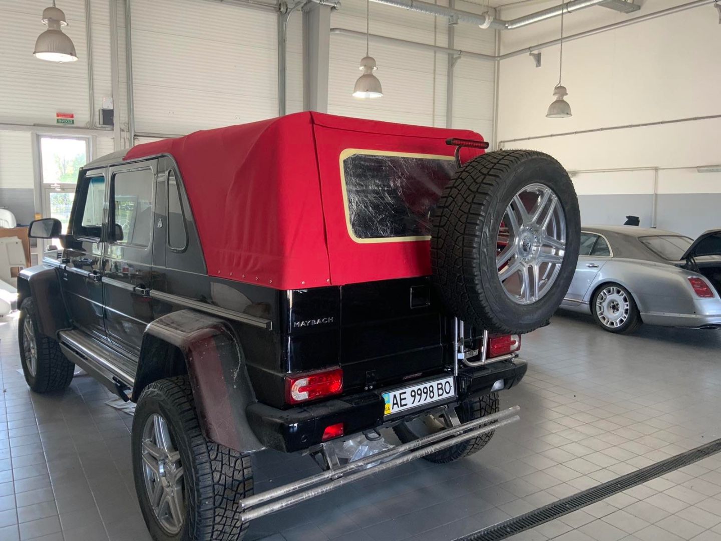 Mechanical Folding Roof for Landaulet Maybach Mercedes W463 4 Door