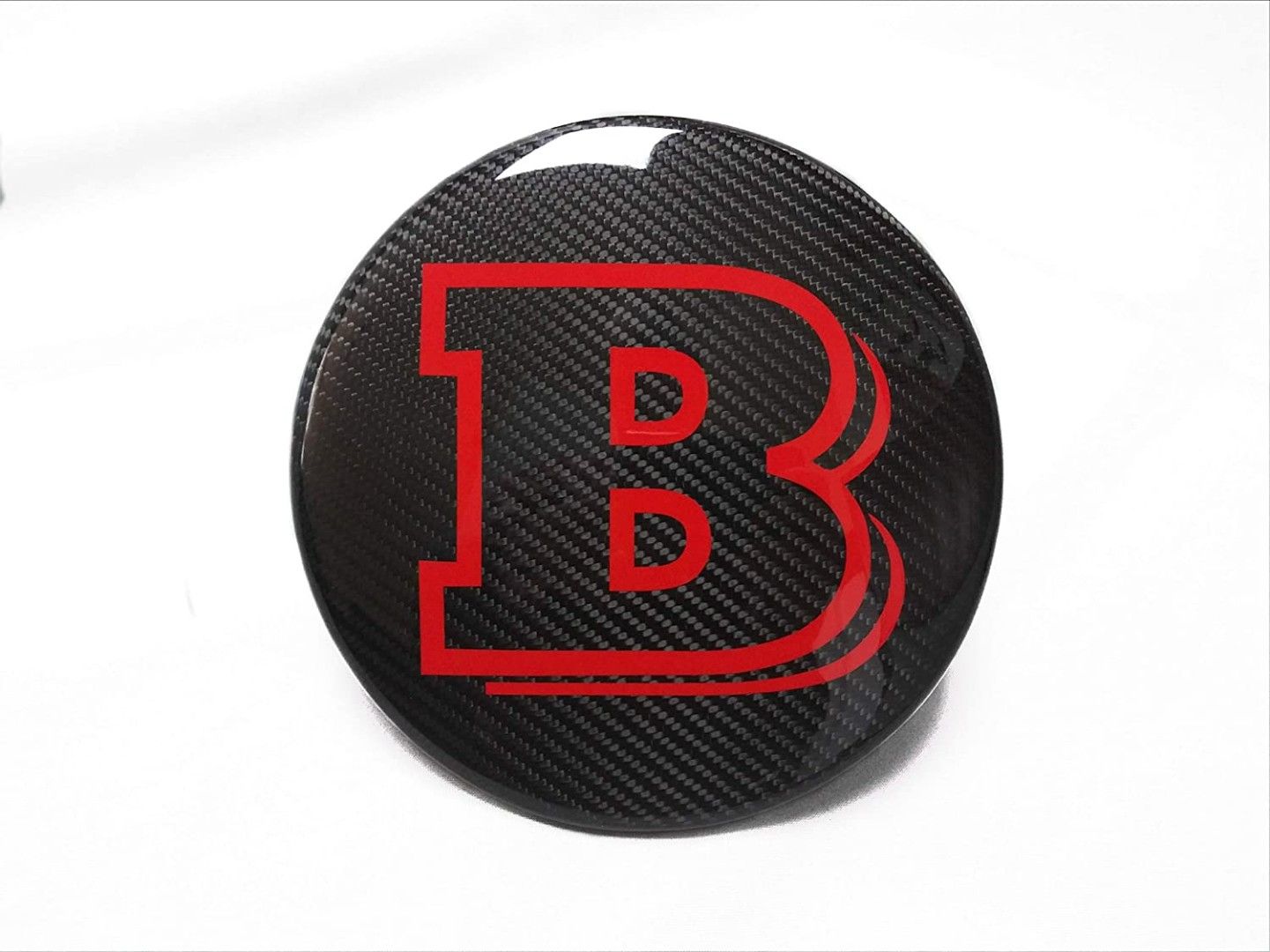 Mercedes-Benz G-Wagon W463 Front Grille Carbon Fiber Emblem Brabus Style Badge