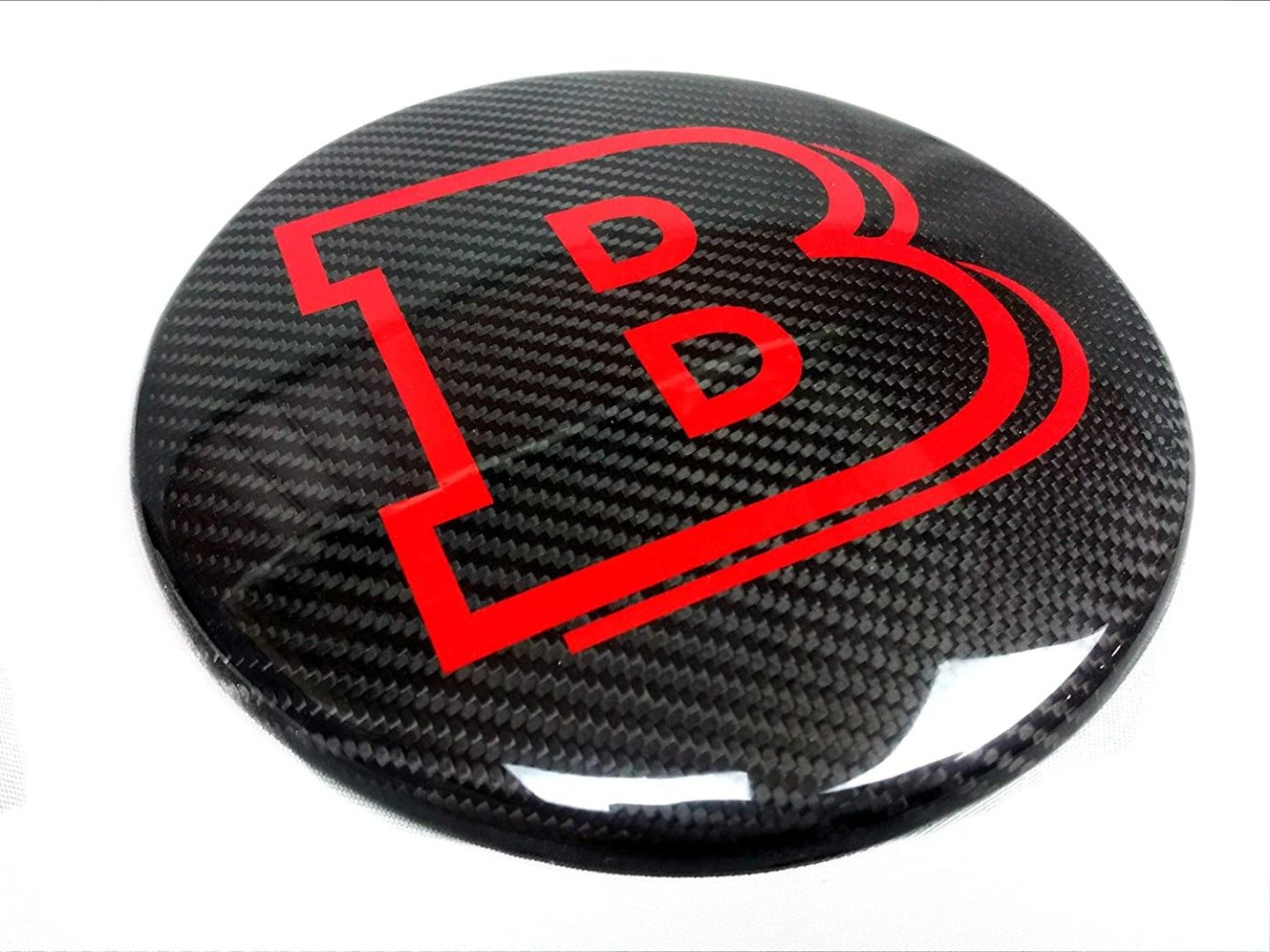 Mercedes-Benz G-Wagon W463 Front Grille Carbon Fiber Emblem Brabus Style Badge