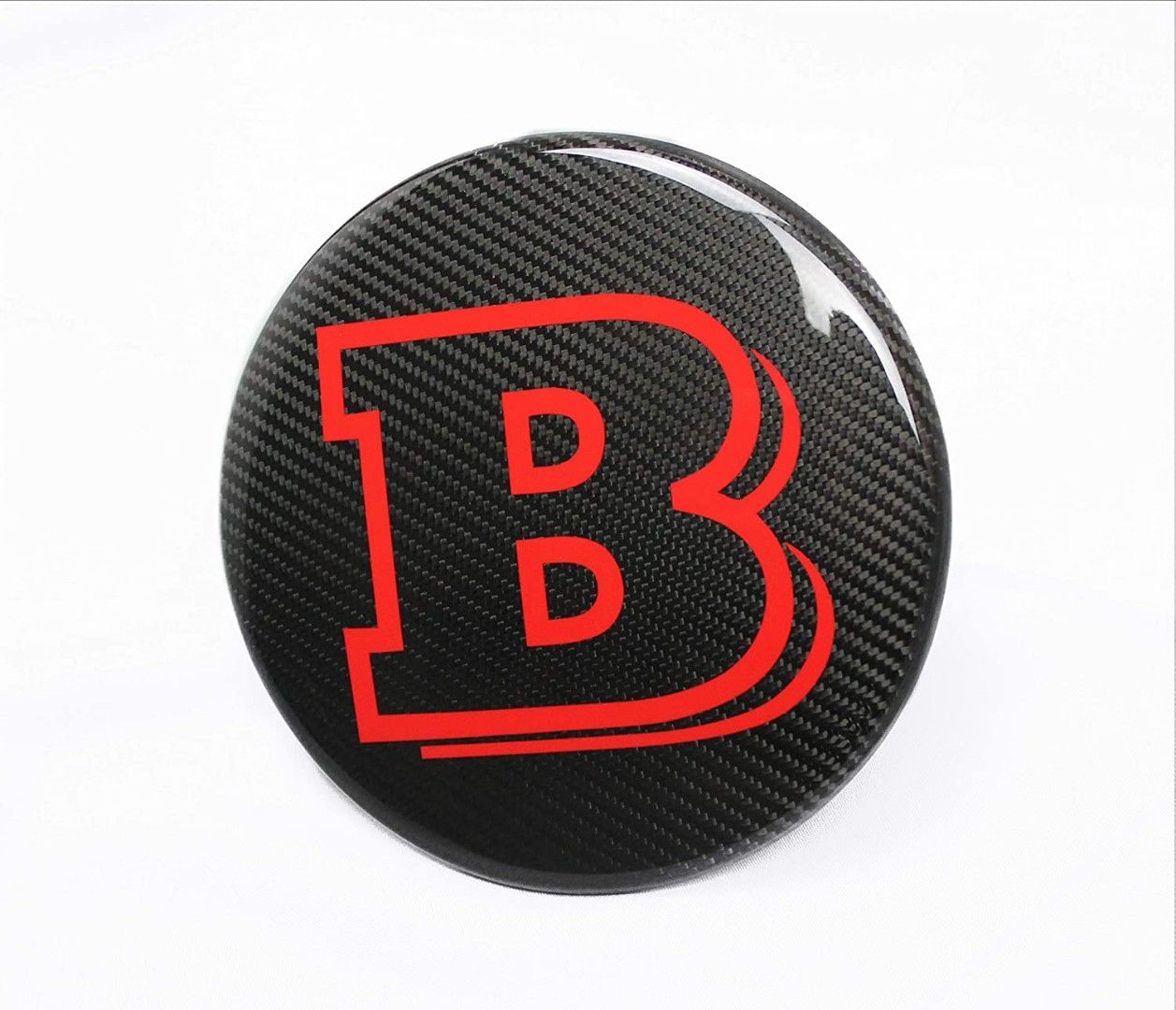 Mercedes-Benz G-Wagon W463 Front Grille Carbon Fiber Emblem Brabus Style Badge