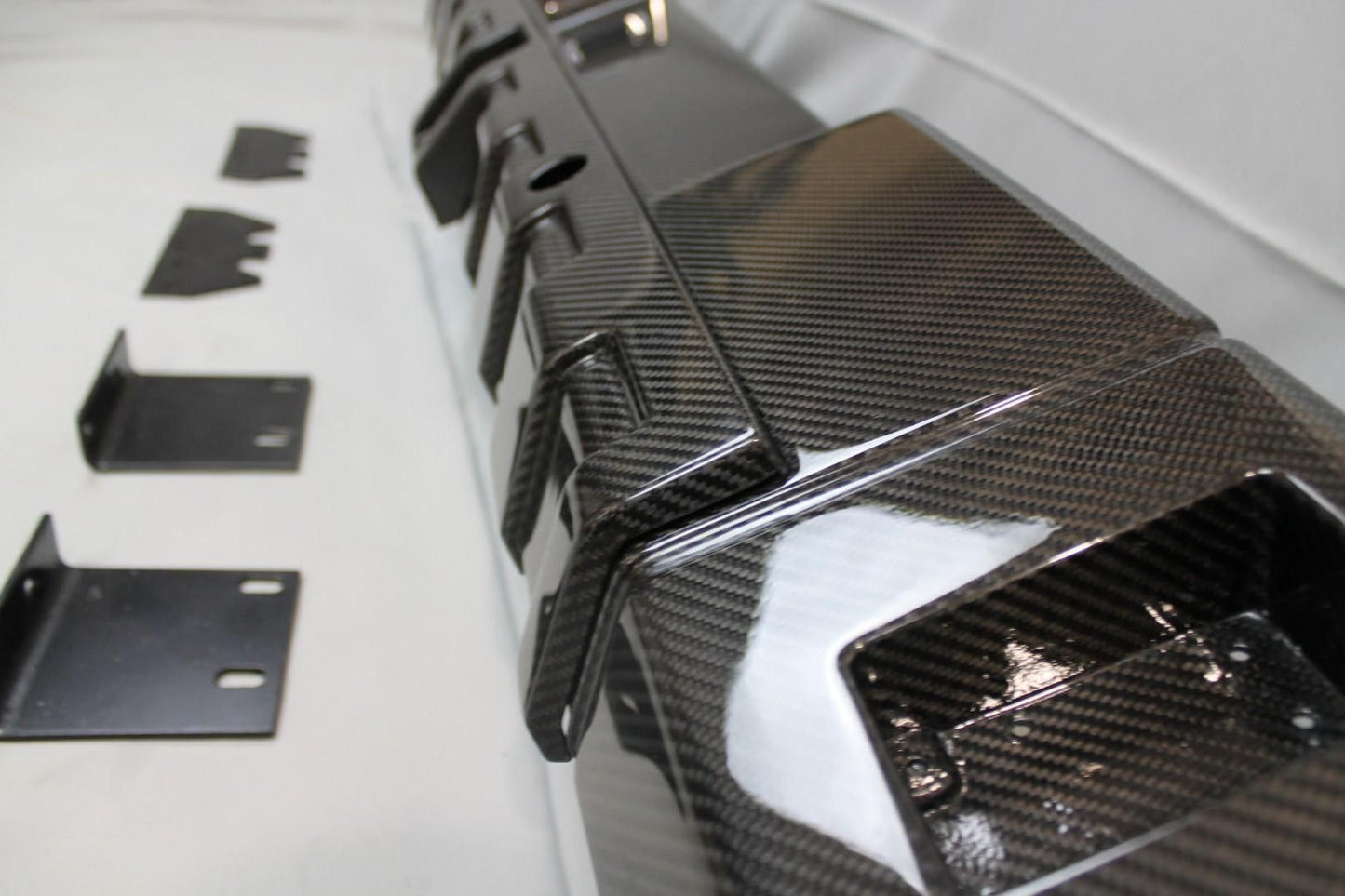 Mercedes-Benz W463 G Wagon 4x4 Brabus Style Carbon Fiber Rear Bumper + Diffuser Set