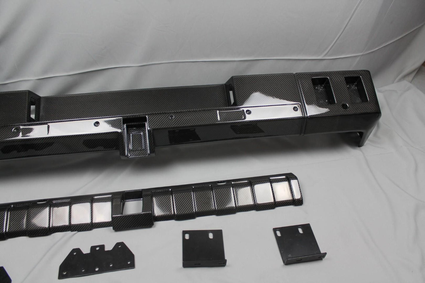 Mercedes-Benz W463 G Wagon 4x4 Brabus Style Carbon Fiber Rear Bumper + Diffuser Set