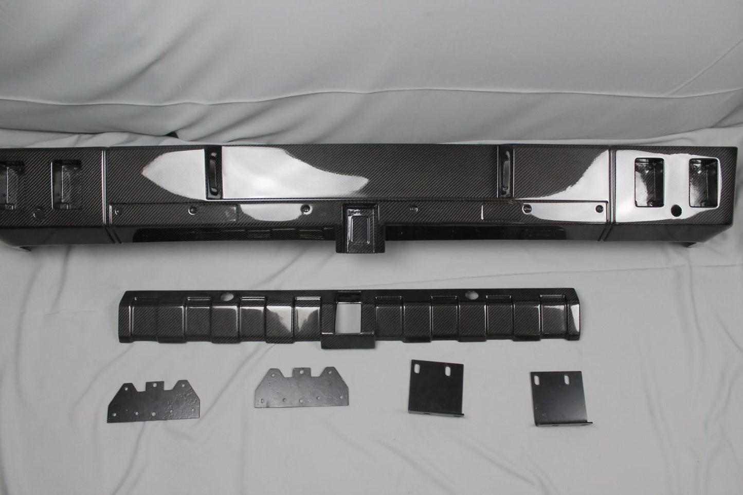 Mercedes-Benz W463 G Wagon 4x4 Brabus Style Carbon Fiber Rear Bumper + Diffuser Set