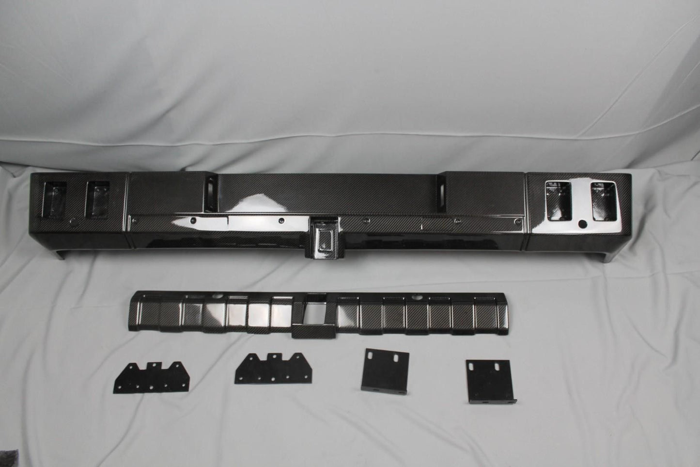 Mercedes-Benz W463 G Wagon 4x4 Brabus Style Carbon Fiber Rear Bumper + Diffuser Set