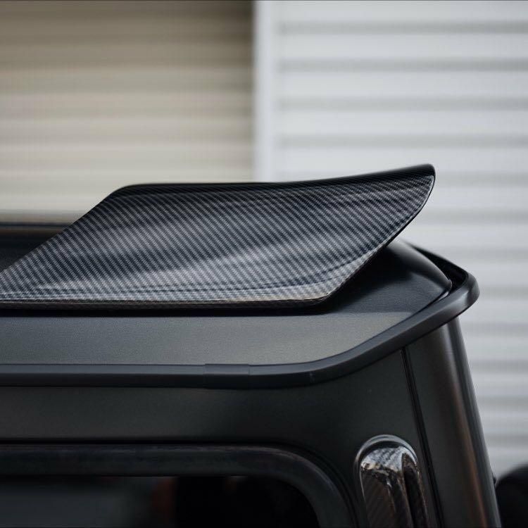 Mercedes-Benz W463 G-Wagon G-Class 4x4 Squared Carbon Rear Spoiler