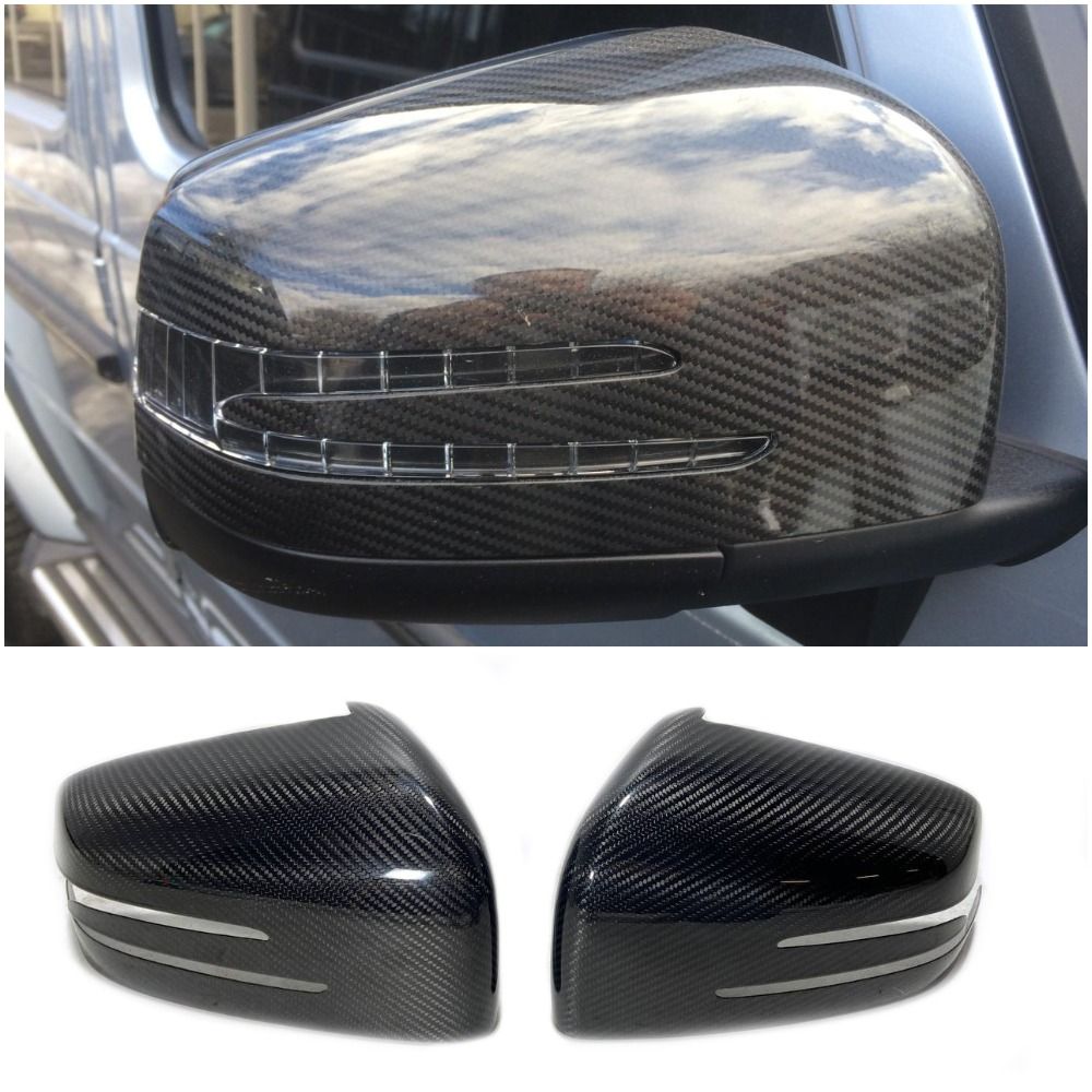 Mercedes-Benz G-Wagon W463 Carbon Fiber Side Mirror Covers