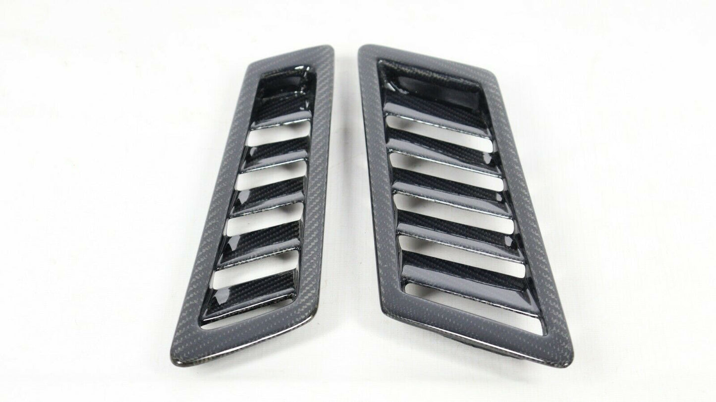 Mercedes-Benz G-Wagon W463 Front Fender Air-Intake Vents Carbon Fiber Grids