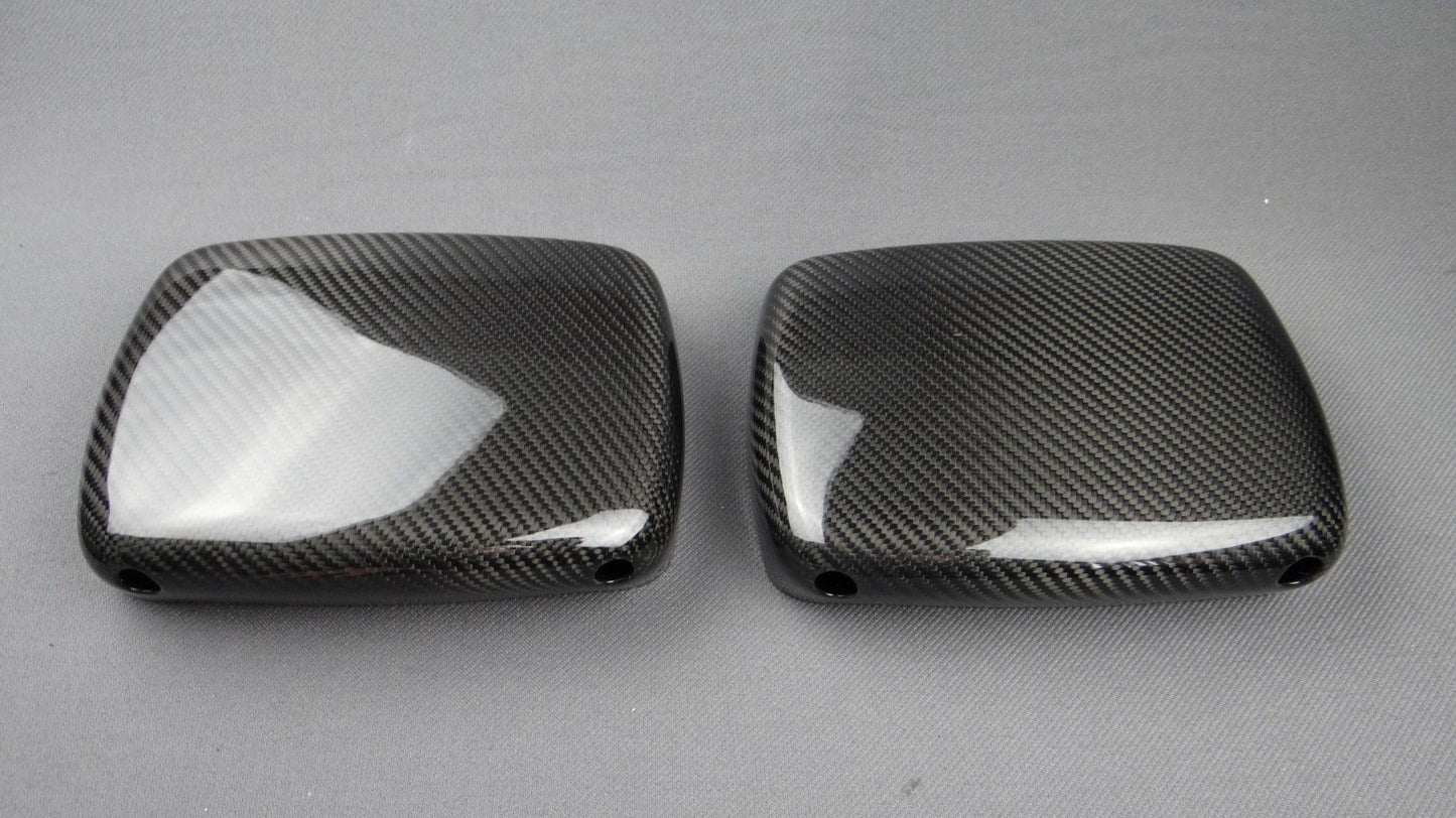 Mercedes-Benz W463 2013-2018 G-Wagon Carbon Fiber Front Seat Headrests Back Covers
