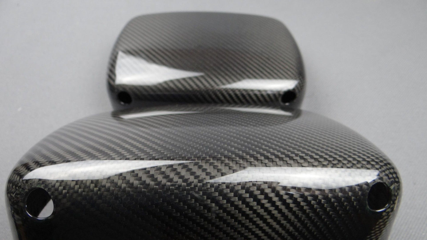 Mercedes-Benz W463 2013-2018 G-Wagon Carbon Fiber Front Seat Headrests Back Covers