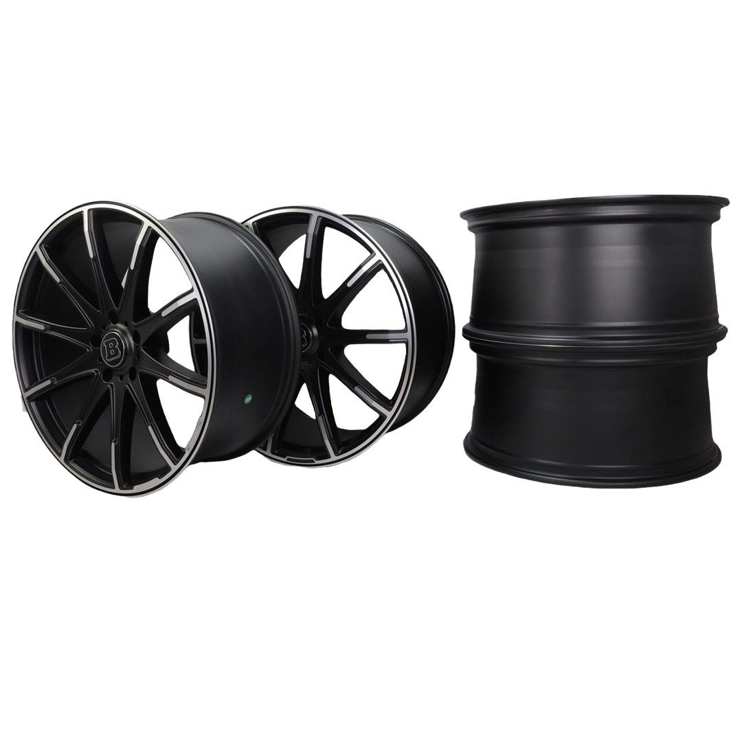 Mercedes-Benz W463 W463A W464 G-Class R22 Brabus Style Monoblock Z Platinum Rims