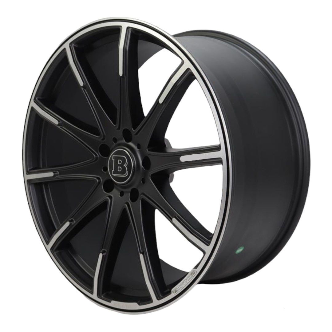 Mercedes-Benz W463 W463A W464 G-Class R22 Brabus Style Monoblock Z Platinum Rims