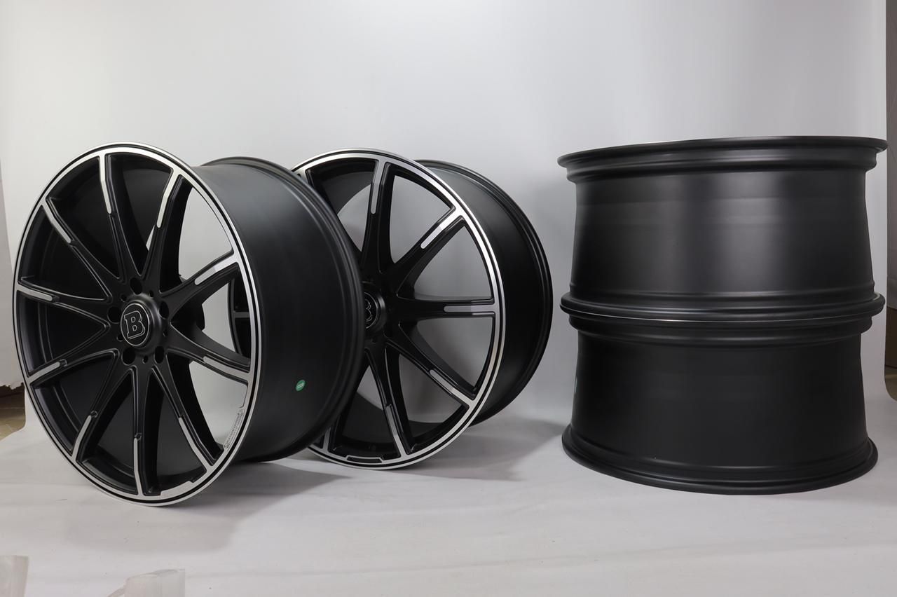 Mercedes-Benz W463 W463A W464 G-Class R22 Brabus Style Monoblock Z Platinum Rims