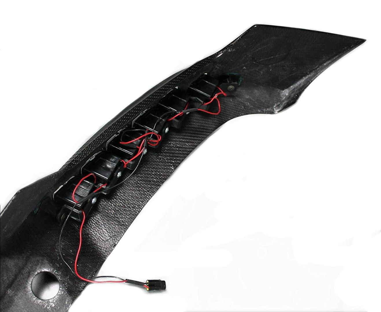 Mercedes-Benz G-Wagon W463 Brabus Style Carbon Fiber Front Bumper LED Lip Spoiler