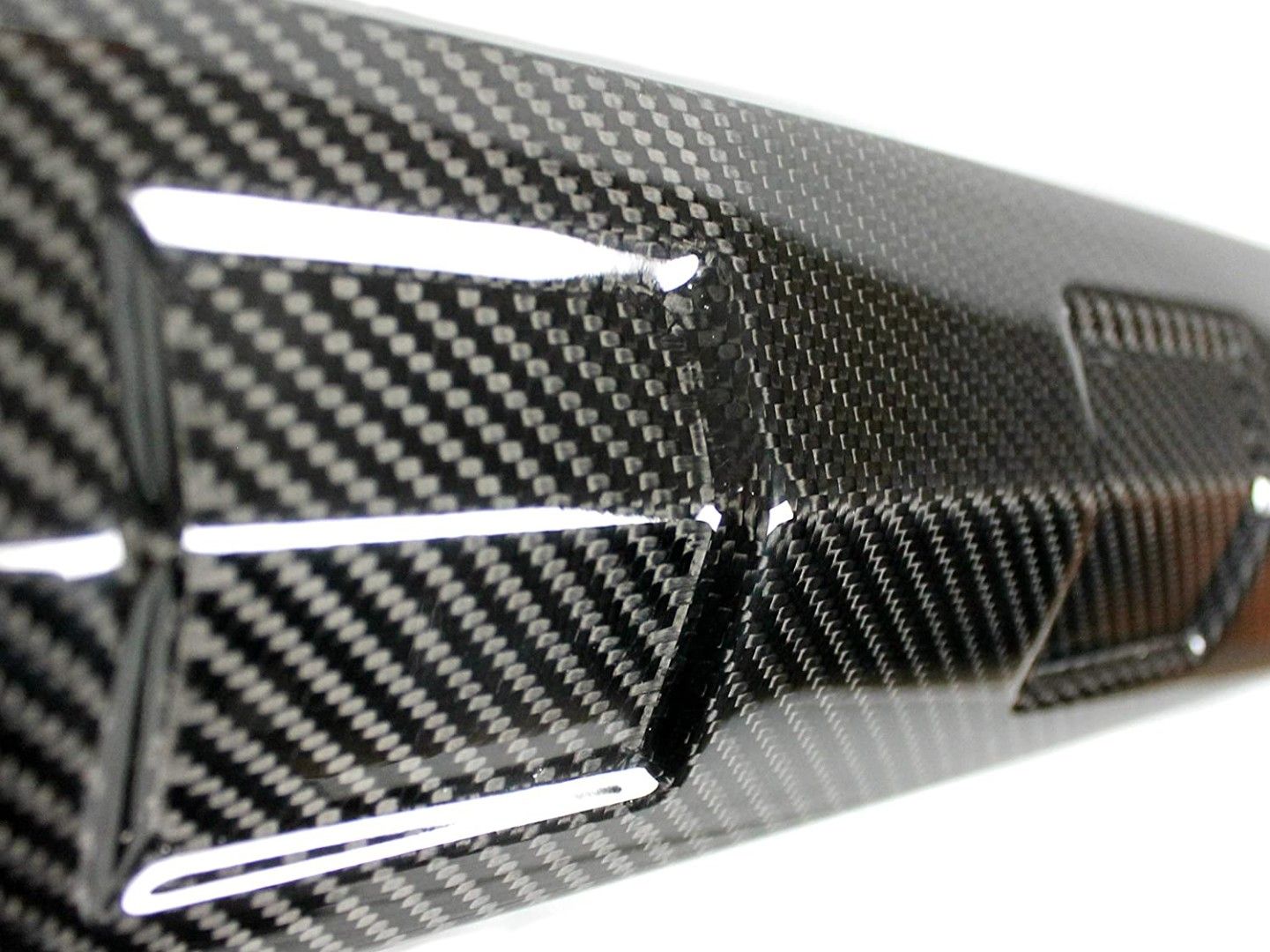 Mercedes-Benz G-Wagon W463 Brabus Style Carbon Fiber Front Bumper LED Lip Spoiler