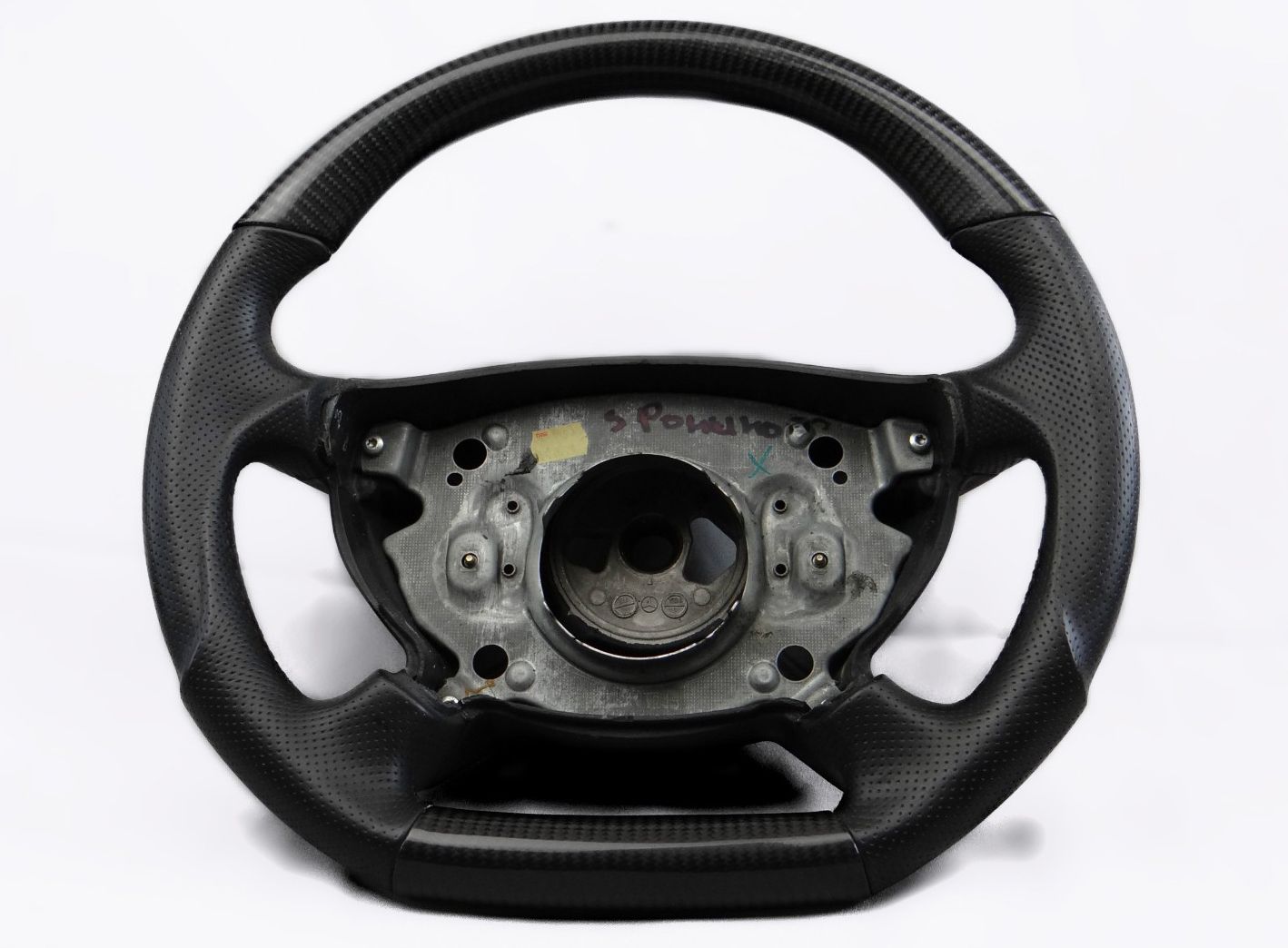 Mercedes-Benz G CLK E CLS Class W209 W211 W219 W463 Steering Wheel Carbon Leather