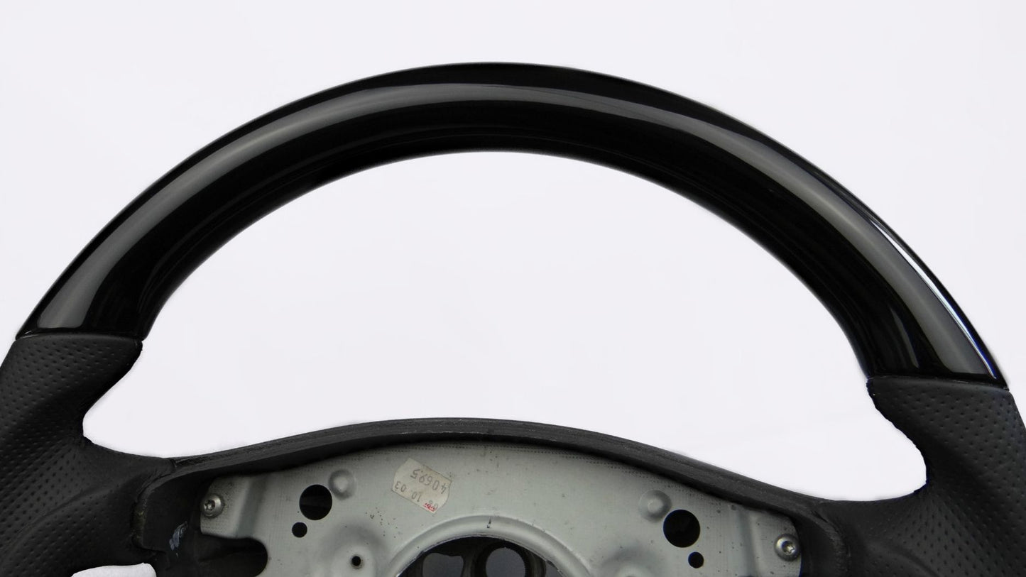 Mercedes-Benz G CLK E CLS Class W209 W211 W219 W463 Steering Wheel Piano Black Leather
