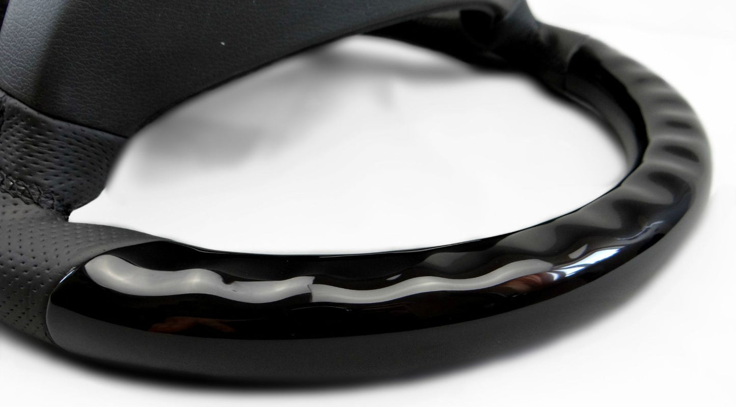 Mercedes-Benz G CLK E CLS Class W209 W211 W219 W463 Steering Wheel Piano Black Leather