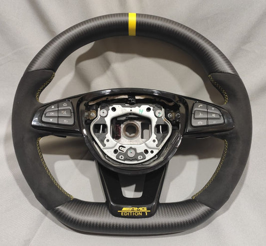 Mercedes-Benz GLE GLC GLS C CLA W205 W166 X166 Steering Wheel AMG Edition One