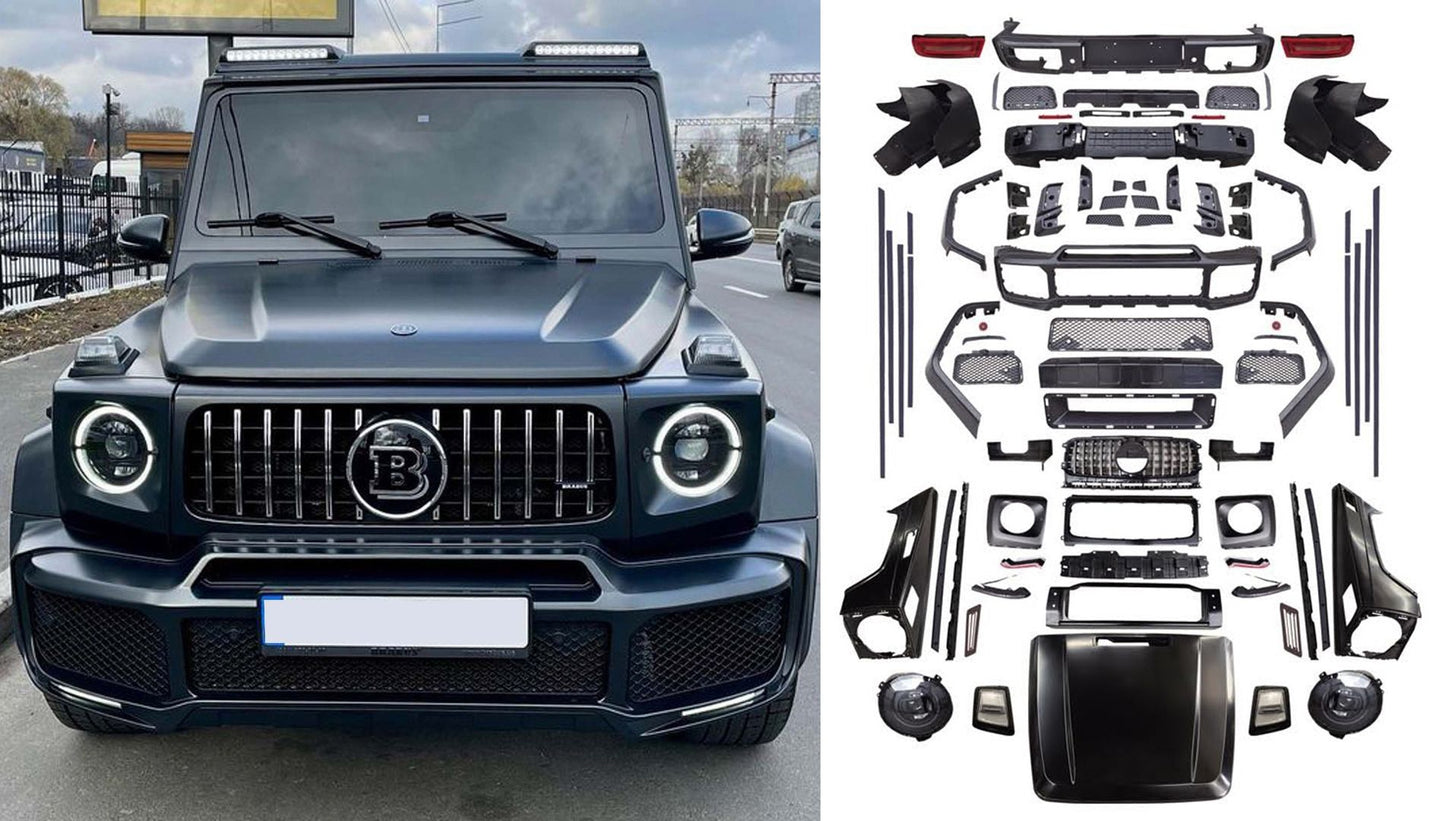 W463A Brabus Style Widestar Conversion Facelift Body Kit for Mercedes-Benz W463 till 2018