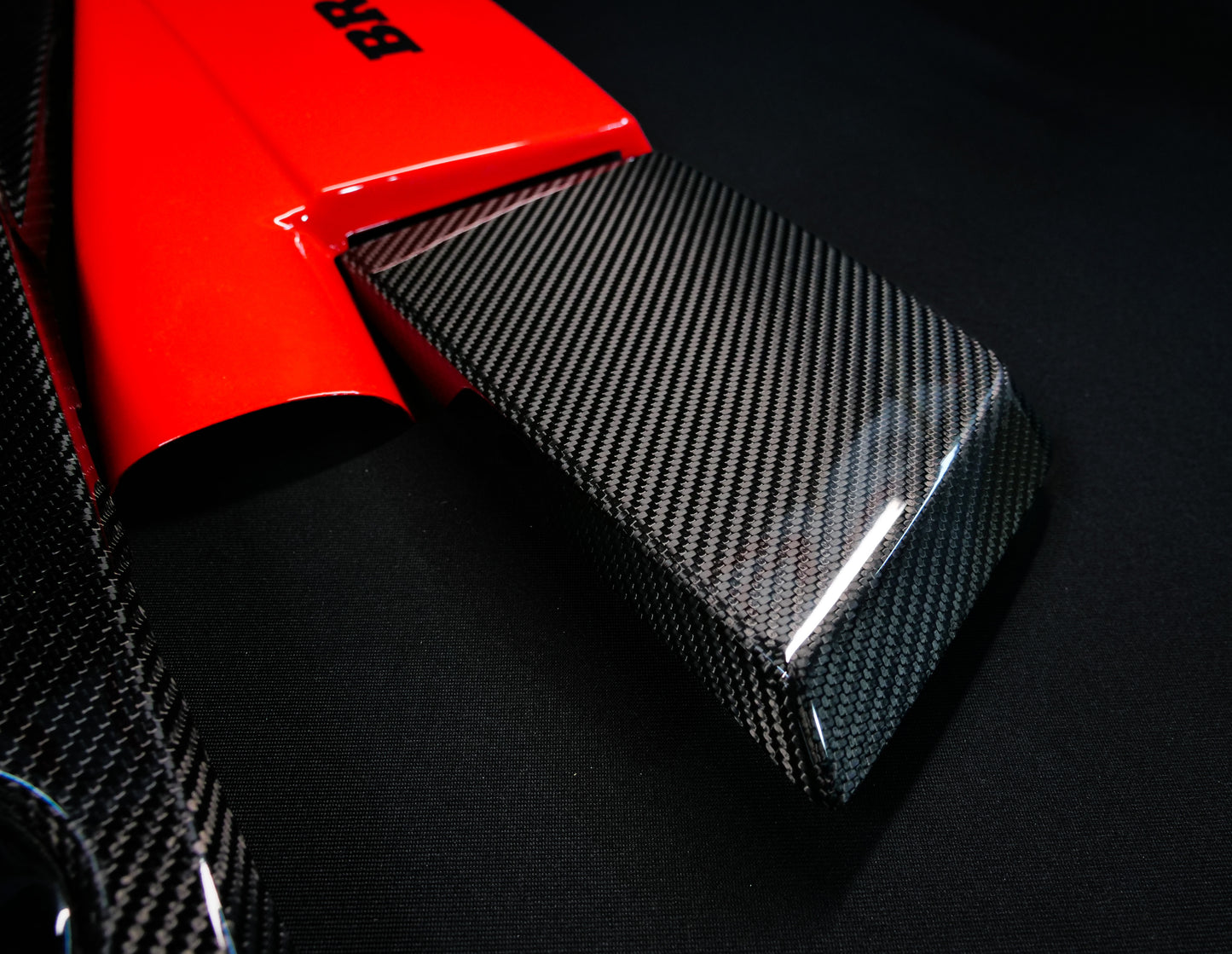 Mercedes-Benz W463 G63 G-Class Brabus Style Carbon Fiber Engine Cover Set