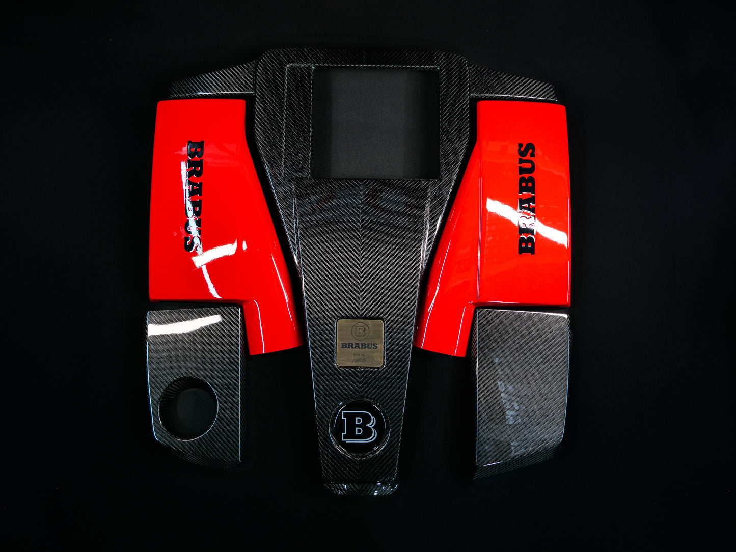 Mercedes-Benz W463 G63 G-Class Brabus Style Carbon Fiber Engine Cover Set