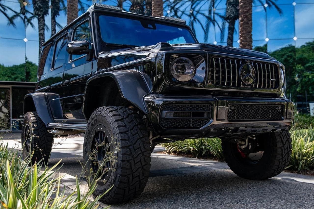 Mercedes-Benz W463a W464 4x4 Carbon Fender Flares 25cm