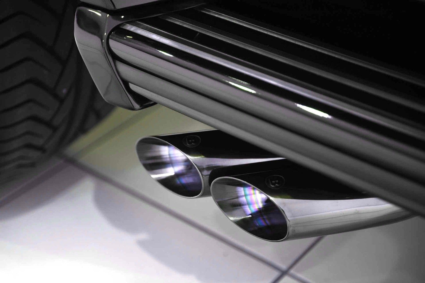 Stainless Steel Brabus Style Chrome Exhaust Pipe Tips for Mercedes-Benz W463 G-Class 4pcs