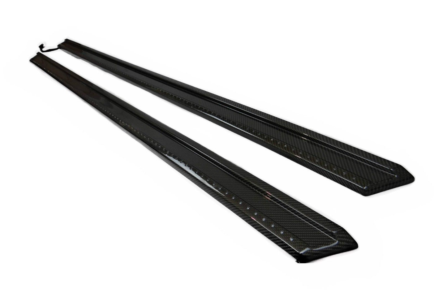 Mercedes-Benz G-Wagon W463 Mansory Style Carbon Fiber Lower Moldings with LED