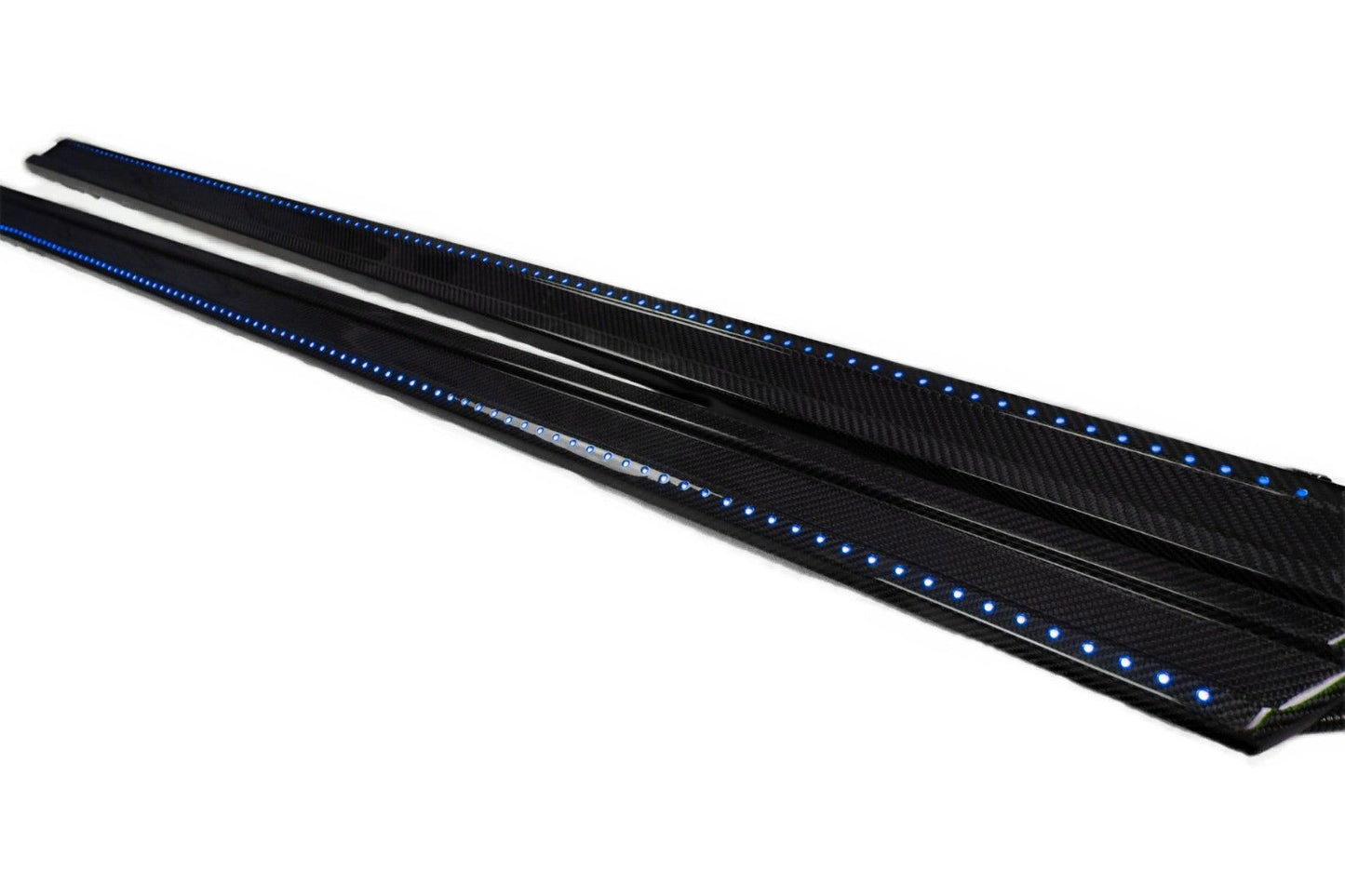 Mercedes-Benz G-Wagon W463 Mansory Style Carbon Fiber Lower Moldings with LED