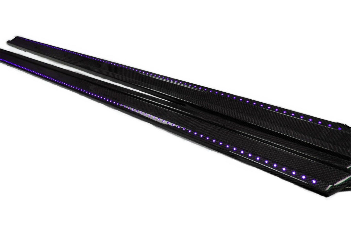Mercedes-Benz G-Wagon W463 Mansory Style Carbon Fiber Lower Moldings with LED
