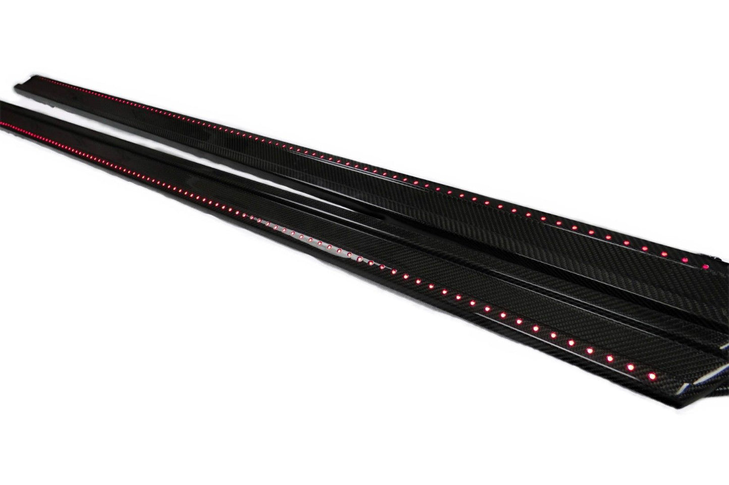 Mercedes-Benz G-Wagon W463 Mansory Style Carbon Fiber Lower Moldings with LED